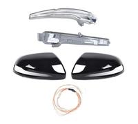 RINKTEEA Espejo Lateral Indicador Para Benz Para Vito W447 2016-2020 Cubierta De Espejo Retrovisor Arnés Cables Luz Lateral Señal Giro(A Set)