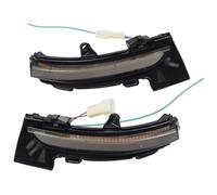 RINKTEEA Espejo Lateral Indicador Para Octavia 3 Mk3 III A7 5E Para VW Para Troc Para T-cross 2014-2020 Luz Intermitente Dinámica LED(Blue-Yellow)