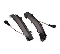 RINKTEEA Espejo Lateral Indicador PARA VW PARA GOL PARA Saveiro PARA Voyage PARA FOX UP Indicador Intermitente Secuencial LED Luz Señal Giro Dinámica(Smoked)