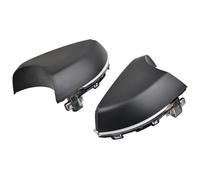 RINKTEEA Espejo Lateral Indicador Para VW Para Polo MK5 6R 2009-2013 6C Para Serie Para Clase Espejo Lateral Fluido Luz Señal Giro Dinámica LED(Crystal)