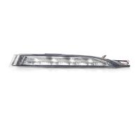 RINKTEEA Espejo Lateral Indicador Para VW Para S&CIROCCO Para R Line 2010-2014 Luces LED Circulación Diurna Lámpara Antiniebla Blanca Intermitente Amarillo(Only Left)