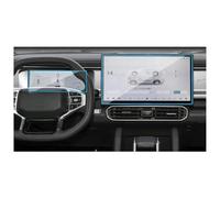 RINKTEEA GPS Protector Pantalla Película para Jetour para Traveler 2023 2024 2025 15.6" Película Protectora para La Pantalla Tablero Instrumentos Coche(Navigation+Instrument)