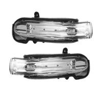 RINKTEEA Intermitente Espejo Retrovisor 1/2 Piezas Luz Señal Giro Espejo Trasero Para M&ercedes C Class W203 2004-2007 C160 C180 C200 C220 C230 C240 C270 C280 C320 C350 C55(Pair)