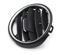 RINKTEEA Rejilla Aire Acondicionado Cubierta Aire Acondicionado para Tablero Frontal Panel Salida para Boxster para Cayman 987 2006 2007 2008 2009 2010 2011 2012(Black with Chrome)