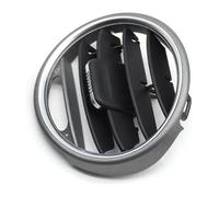 RINKTEEA Rejilla Aire Acondicionado Cubierta Aire Acondicionado para Tablero Frontal Panel Salida para Boxster para Cayman 987 2006 2007 2008 2009 2010 2011 2012(Gray with Chrome)