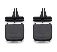 RINKTEEA Rejilla Aire Acondicionado Cubierta Aire Acondicionado para Tablero Frontal Panel Salida para Boxster para Cayman 987 2006 2007 2008 2009 2010 2011 2012(1 Pair Silder Clips)