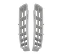 RINKTEEA Rejilla Aire Acondicionado Ventilaciones Aire Acondicionado para Coche Panel Pilar A Salida para VW PQ para Golf 6 GTI MK6 2009-2014 5KD867233 5KD8672335(1pair Gray)