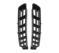 RINKTEEA Rejilla Aire Acondicionado Ventilaciones Aire Acondicionado para Coche Panel Pilar A Salida para VW PQ para Golf 6 GTI MK6 2009-2014 5KD867233 5KD8672335(1pair Black)