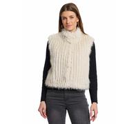 RINO&PELLE Chaleco con aspecto de piel DAVA crema | 42