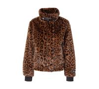 RINO & PELLE Chaqueta de invierno 'Ambra' marrón / negro S-M marrón / negro
