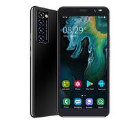 Rino4 Pro 5.45in HD Smartphone desbloqueado, teléfono inteligente con desbloqueo de huellas dactilares en la cara, teléfono celular Android desbloqueado, cámara dual 2MP+5MP, 1GB+8GB, 2200mAh(negro)