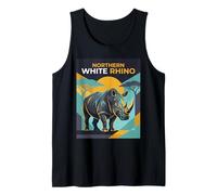 Rinoceronte Blanco del Norte - Rinoceronte Africano África Animal Camiseta sin Mangas