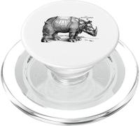 Rinoceronte de Albrecht Durer PopSockets PopGrip para MagSafe