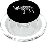 Rinoceronte lanudo Esqueleto Edad de Hielo Anatomía Fósil PopSockets PopGrip para MagSafe