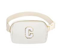 Riñonera ajustable con letra inicial para mujeres, niñas, adolescentes, regalos personalizados, paquete pequeño, Letra C, 1 paquete de letra inicial blanca