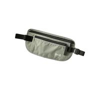 Riñonera antirrobo con bloqueo que se oculta debajo de la ropa, cartera de viaje para viajes, uso diario con múltiples bolsillos, Gris, As the pic show