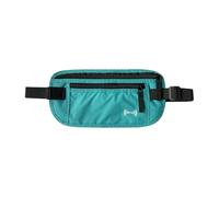 Riñonera antirrobo con bloqueo que se oculta debajo de la ropa, cartera de viaje para viajes, uso diario con múltiples bolsillos, Azul, As the pic show