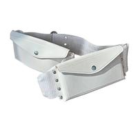 Riñonera árabe de oración árabe, bolsillo ajustable en la cintura, cinturón de Hajj árabe, bolsa de cinturón para uso al aire libre, White, Talla única, Mass Beauty