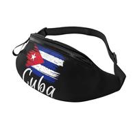 Riñonera Bandera De Cuba Cubana Bandoleras Unisex Bolsa De Cintura Duradera Fanny Pack para Camping Correr Viajes