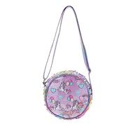 riñonera Billetera para niños Bandolera Bolso Satchel Unicornio Mini Bolsa de Lentejuelas Brillantes Storage Bags Fanny Pack Bolso de un Solo Hombro Bolso de Mensajero de niña PU Gogogmee