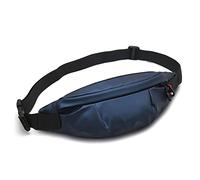 Riñonera Bolsa de Mensajero Impermeable for Deportes al Aire Libre, Correr, Fitness y Ocio. para Viajes, Senderismo y Ciclismo(Dark Blue)
