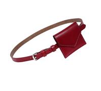 Riñonera compacta y moderna de piel sintética diseñada para viajeros con amplio espacio para la cintura esencial coreana