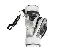 Riñonera con bolas de golf para hombre, bolsa de almacenamiento con pelotas de golf, bolsas de almacenamiento con bolas de golf, bolsa de cintura con bolas de golf, White