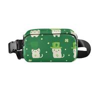 Riñonera con cinturón de pecho para hombres y mujeres, floral, rosa, zinnia, canna, beige, riñonera cruzada de gran capacidad, cartera de pasaporte de viaje para ciclismo, senderismo, gimnasio, 12, 1