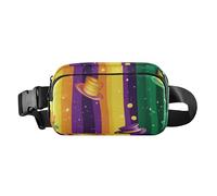 Riñonera con cinturón de pecho para hombres y mujeres, floral, rosa, zinnia, canna, beige, riñonera cruzada de gran capacidad, cartera de pasaporte de viaje para ciclismo, senderismo, gimnasio, 14, 1