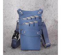 Riñonera con Corte de Pelo Bolso bandolera de barbero, riñonera, bolsa for tijeras entrenamiento mascotas para Peluqueros(Color 5)