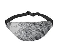 Riñonera con diseño de águila. Ligera e impermeable, adecuada para viajes y uso diario, diseño de moda, para hombres y mujeres.