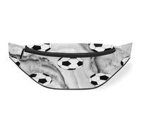 Riñonera con diseño de mármol para mujeres, hombres, niñas, niños, niños, color gris, con diseño de mármol, riñonera para viajes, deportes, correr, color, M