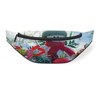 Riñonera con diseño de muñeco de nieve de Feliz Navidad para hombres, mujeres, niños y niñas, riñonera deportiva, senderismo, correr, bolsa de cinturón, color, M, Organizador de bolsas