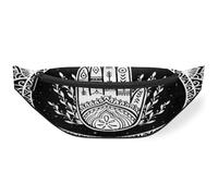 Riñonera con diseño étnico de mandala con signo de mano, para hombres, mujeres, niños y niñas, riñonera deportiva, senderismo, correr, bolsa de cinturón, color, M, Organizador de bolsas