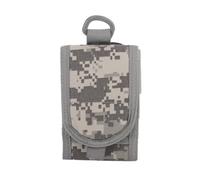 Riñonera con forma rectangular para guardar tarjetas, monedero y llaves, Acu Camuflaje, 16*10*3CM