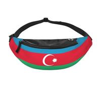 Riñonera con la bandera de Azerbaiyán, riñonera para viajes, correr, manos libres