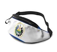 Riñonera con la bandera de El Salvador para hombres y mujeres, con cremallera ajustable, bolsa deportiva para entrenamiento, viajes, correr casual, Bandera de El Salvador, Talla única, moda
