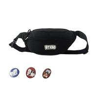 Riñonera con Letras Bum Bandolera Pequeña Paquete De Pecho Encantador Correa Ajustable Cinturón Encantador Pecho Estilo Japonés Bandolera Pequeña Cinturón Tendencia Riñonera