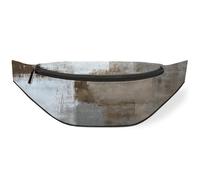 Riñonera con pintura artística abstracta gris para mujeres, hombres, niñas, niños, niños, diseño artístico, riñonera, riñonera, bolsa de cinturón para viajes, deportes, correr, color, M