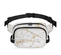 Riñonera con textura de mármol para mujeres, hombres, niñas, niños, riñoneras de mármol, para correr, deportes, senderismo, bolsa de cinturón, color, XL, Organizador de bolsas