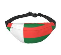 Riñonera cruzada de viaje con la bandera de Madagascar, adecuada para deportes, correr, ciclismo, viajes, pesca para niños, riñonera grande