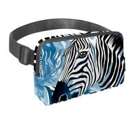 Riñonera cruzada impermeable para mujeres y hombres, riñonera con correa ajustable para correr, entrenar, viajar, pastor alemán, Multicolor 18, Talla única, Organizador de bolsas