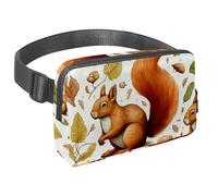 Riñonera cruzada impermeable para mujeres y hombres, riñonera con correa ajustable para correr, entrenar, viajar, pastor alemán, Multicolor 12, Talla única, Organizador de bolsas