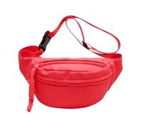 Riñonera Cruzada Ligera for Hombre y Mujer, con Cremallera Bolsillos for Correr Hacer Deporte, Resistente al Agua, 1 Unidad(Red)