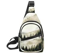 Riñonera cruzada para exteriores, senderismo, viajes, plátanos (9), Multicolor 06, 11.8x7x1.5in/30x18x4cm