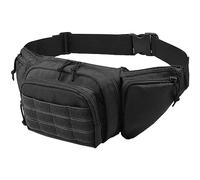 Riñonera cruzada para hombre para hombre, para senderismo, casual, correr, deportes, multifunción, multiherramienta, para un solo hombro, riñonera para hombre, Black, Talla única, Mochilas de día