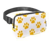 Riñonera cruzada para mujeres y hombres, cangurera azul bulldog francés con bolsillos con cremallera, riñonera impermeable con correa ajustable para entrenamiento, correr, viajar, senderismo