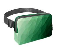 Riñonera cruzada para mujeres y hombres, riñonera verde de colibrí con bolsillos con cremallera, riñonera impermeable con correa ajustable para entrenamiento, correr, viajar, senderismo, Multicolor 3