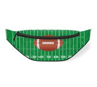 Riñonera de campo de fútbol americano para hombres, mujeres, niños y niñas, riñonera de fútbol americano, bolsa deportiva, senderismo, correr, bolsa de cinturón, color, M, Organizador de bolsas