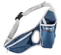 Riñonera de carrera Leki Drinkbelt Color: azul/blanco